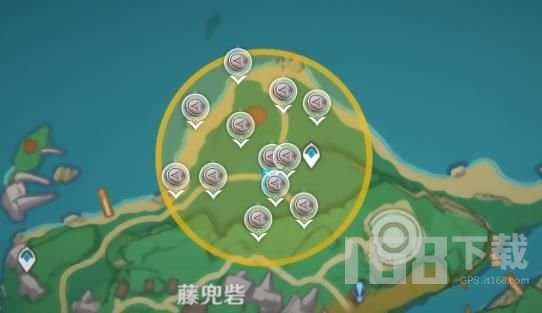 原神稻妻秘宝迷踪藏宝地4位置攻略 稻妻秘宝迷踪藏宝地4地点位置分布